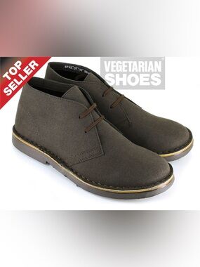 Vegetarian Shoes UK BUSH BOOT BROWN